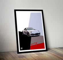 画像をギャラリービューアに読み込む, Porsche 911 991 Carrera GTS Print - Fueled.art
