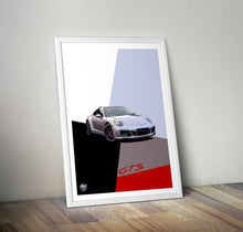 画像をギャラリービューアに読み込む, Porsche 911 991 Carrera GTS Print - Fueled.art
