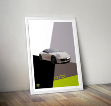 Load image into Gallery viewer, Porsche 911 991 Carrera GTS Print - Fueled.art
