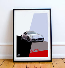 Load image into Gallery viewer, Porsche 911 991 Carrera GTS Print - Fueled.art
