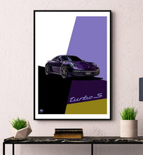 Load image into Gallery viewer, Porsche 911 992 Turbo S Print - Fueled.art
