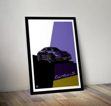 画像をギャラリービューアに読み込む, Porsche 911 992 Turbo S Print - Fueled.art
