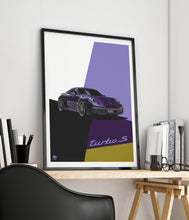 Load image into Gallery viewer, Porsche 911 992 Turbo S Print - Fueled.art
