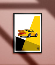 Load image into Gallery viewer, Porsche 911 993 GT2 RS Print - Fueled.art
