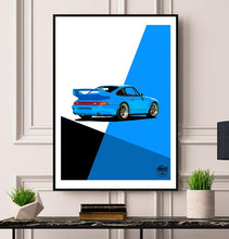 Load image into Gallery viewer, Porsche 911 993 GT2 RS Print - Fueled.art
