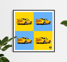 Lade das Bild in den Galerie-Viewer, Porsche 911 993 GT2 RS Print - Fueled.art
