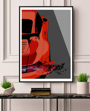Load image into Gallery viewer, Porsche 911 993 GT2 RS Print - Fueled.art
