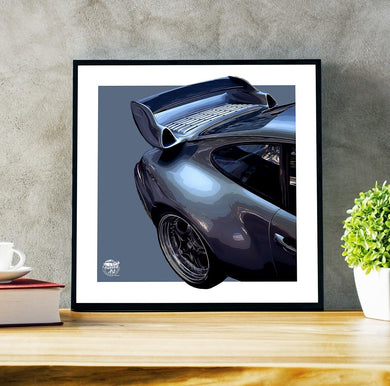 Porsche 911 993 GT2 RS Print - Fueled.art