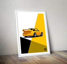 画像をギャラリービューアに読み込む, Porsche 911 993 GT2 RS Print - Fueled.art
