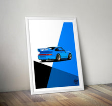 Charger l&#39;image dans la visionneuse de la galerie,Porsche 911 993 GT2 RS Print - Fueled.art
