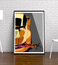 Load image into Gallery viewer, Porsche 911 993 GT2 RS Print - Fueled.art
