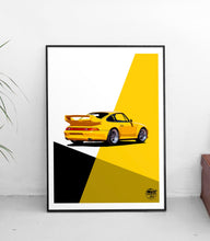 画像をギャラリービューアに読み込む, Porsche 911 993 GT2 RS Print - Fueled.art
