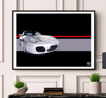 画像をギャラリービューアに読み込む, Porsche 911 996 Carrera 4S Print - Fueled.art
