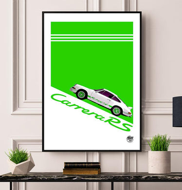 Porsche 911 Carrera 2.7 RS Print - Fueled.art