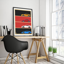 Lade das Bild in den Galerie-Viewer, Porsche 911 GT3 Print - Fueled.art
