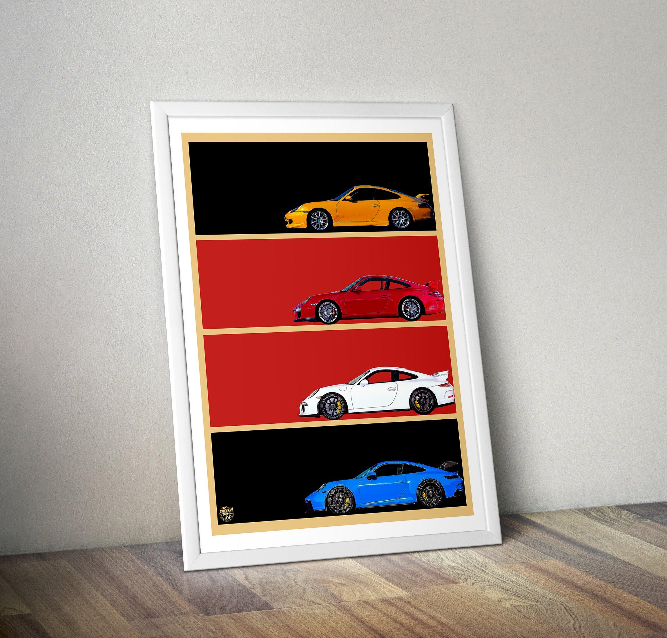 Porsche 911 GT3 Print - Fueled.art