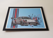 Charger l&#39;image dans la visionneuse de la galerie,Porsche 911 Martini Racing Print - Fueled.art
