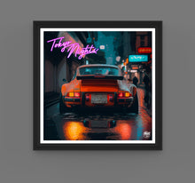 Load image into Gallery viewer, Porsche 911 Turbo Tokyo Nights print - Fueled.art
