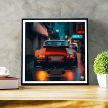 Charger l&#39;image dans la visionneuse de la galerie,Porsche 911 Turbo Tokyo print - Fueled.art
