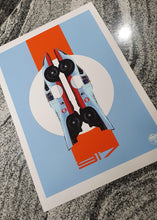 Load image into Gallery viewer, Porsche 917 Gulf Racing Print - Fueled.art
