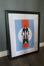 Load image into Gallery viewer, Porsche 917 Gulf Racing Print - Fueled.art
