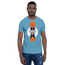 Load image into Gallery viewer, Porsche 917 Gulf - Short-Sleeve Unisex T-Shirt - Fueled.art
