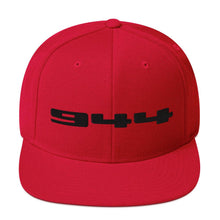 画像をギャラリービューアに読み込む, Porsche 944 - Embroidered Logo - Red Snapback Hat - Fueled.art
