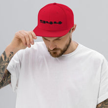 Load image into Gallery viewer, Porsche 944 - Embroidered Logo - Red Snapback Hat - Fueled.art
