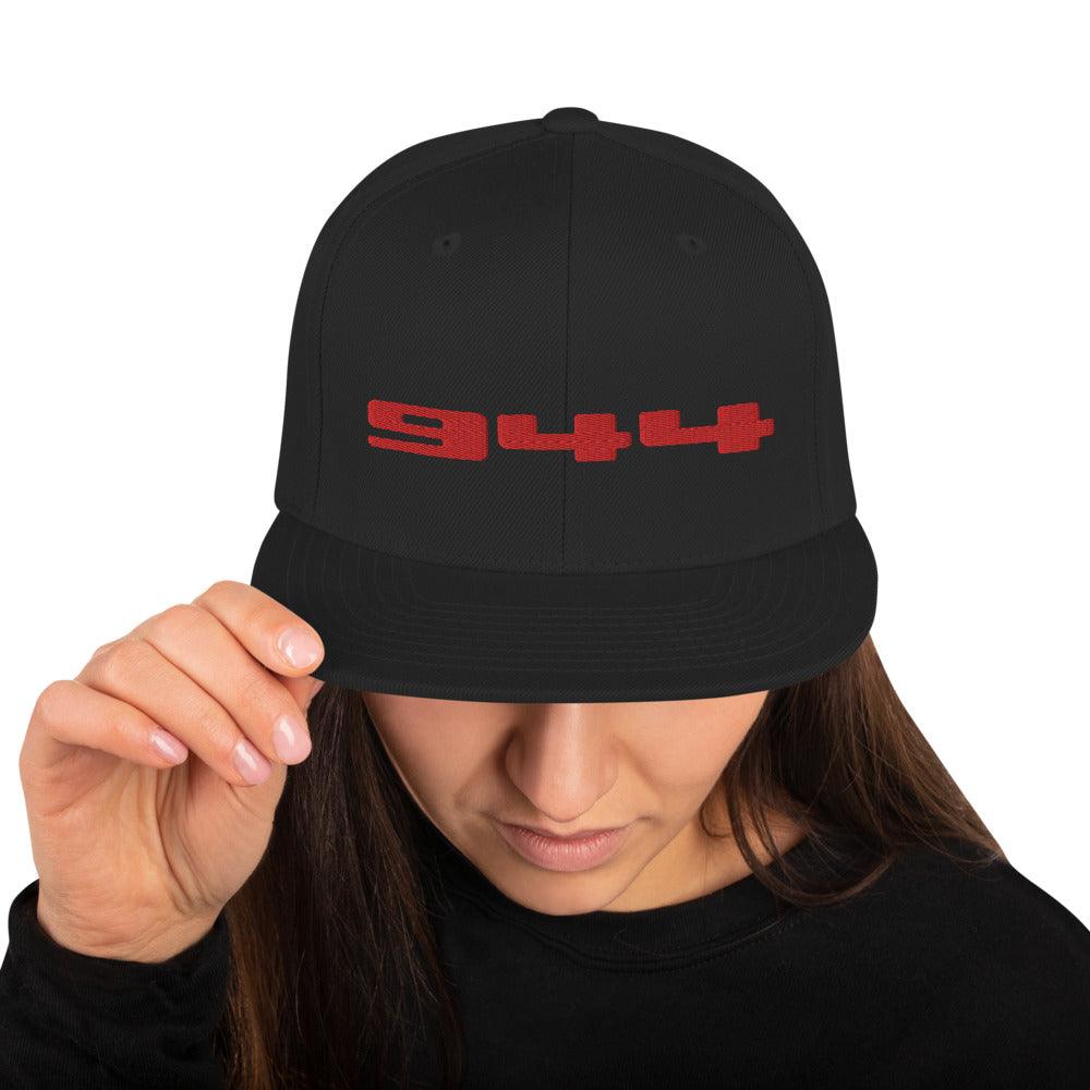 Porsche 944 - Embroidered Logo - Snapback Hat - Fueled.art