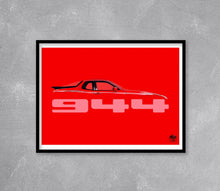 Load image into Gallery viewer, Porsche 944 Print - Fueled.art
