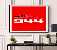 Charger l&#39;image dans la visionneuse de la galerie,Porsche 944 Print - Fueled.art
