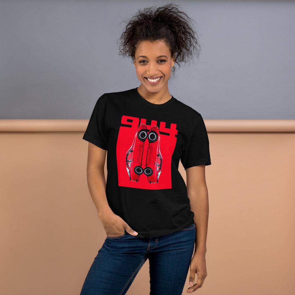 Porsche 944 Turbo - Black T-Shirt - Fueled.art