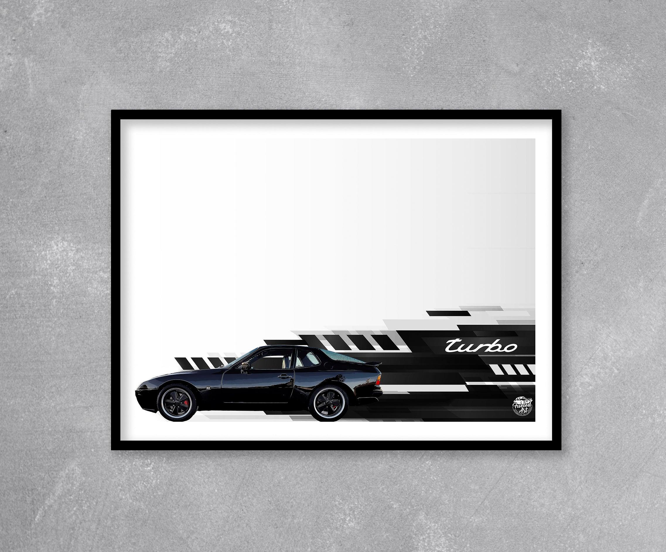 Porsche 944 Turbo Print - Fueled.art