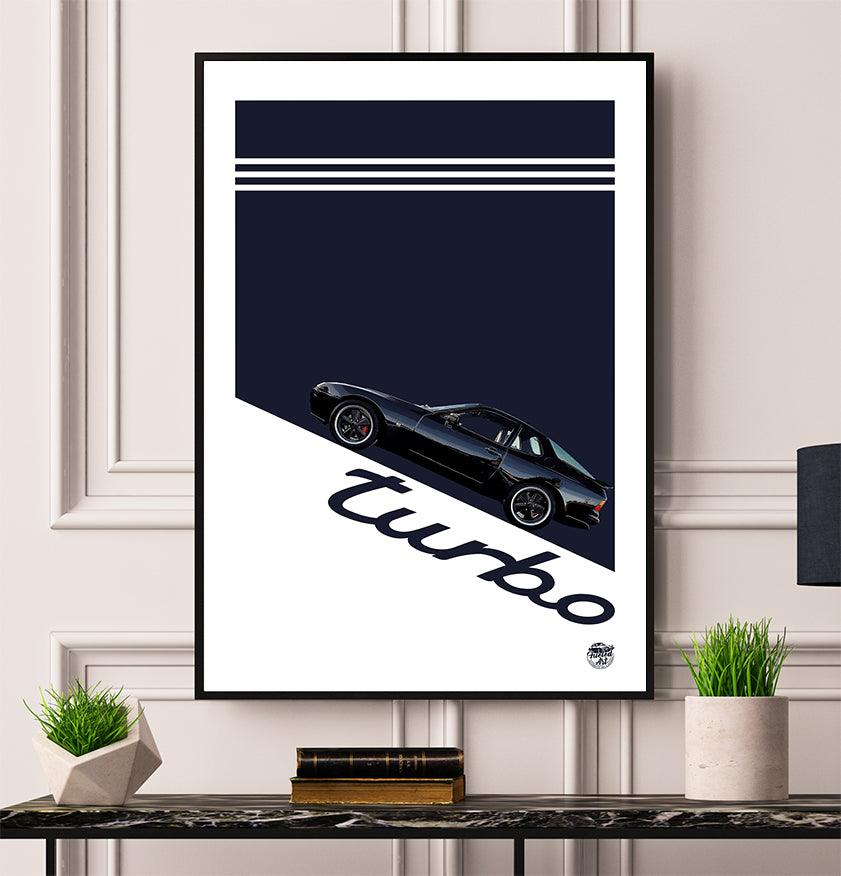 Porsche 944 Turbo Print - Fueled.art