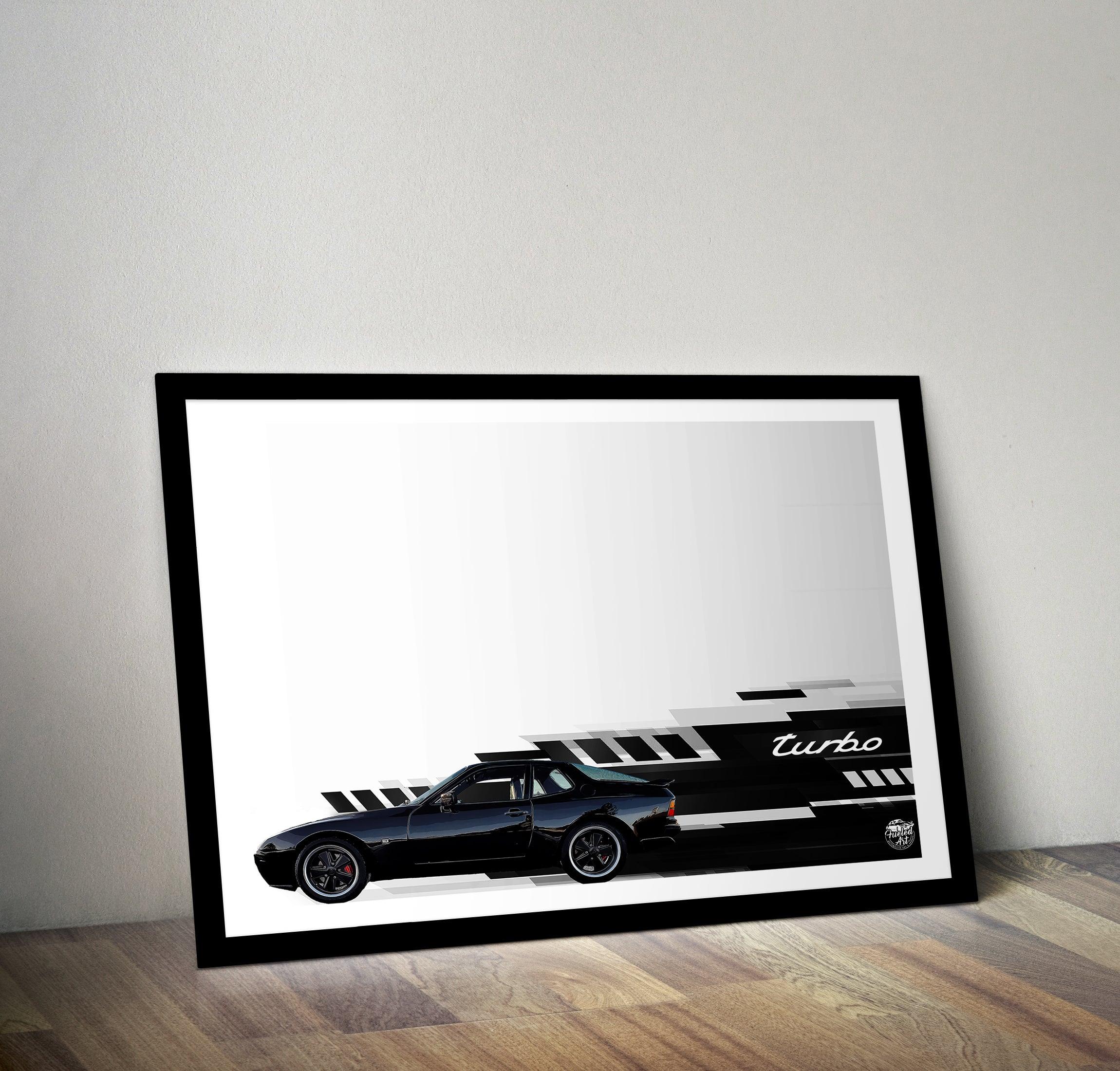 Porsche 944 Turbo Print - Fueled.art