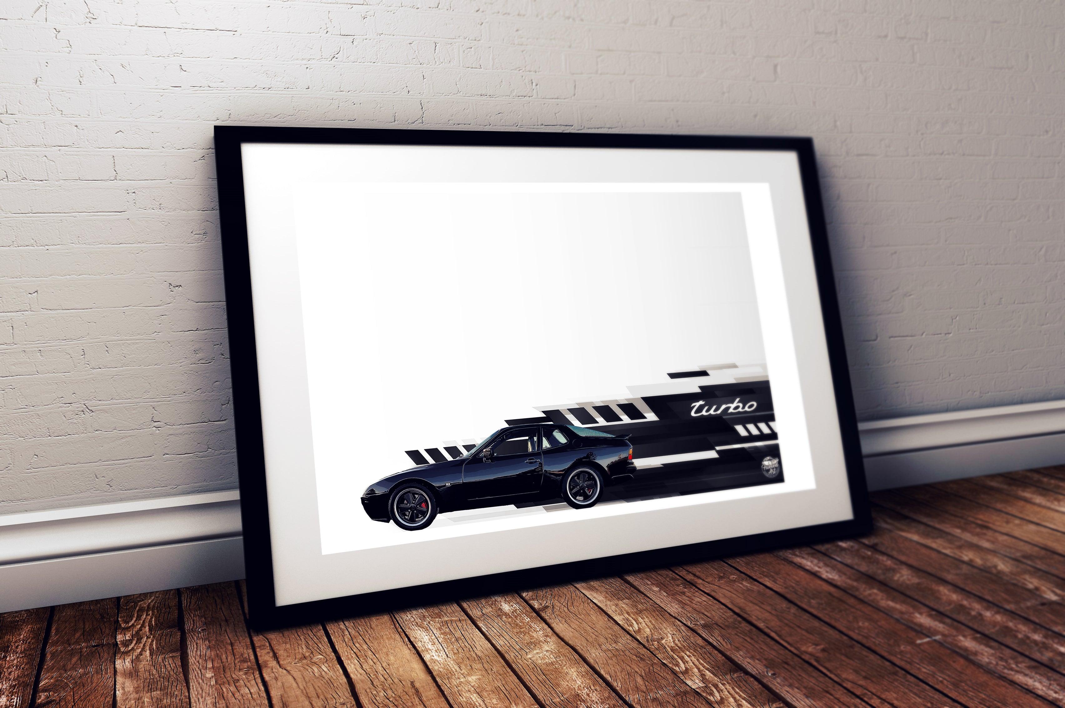 Porsche 944 Turbo Print - Fueled.art
