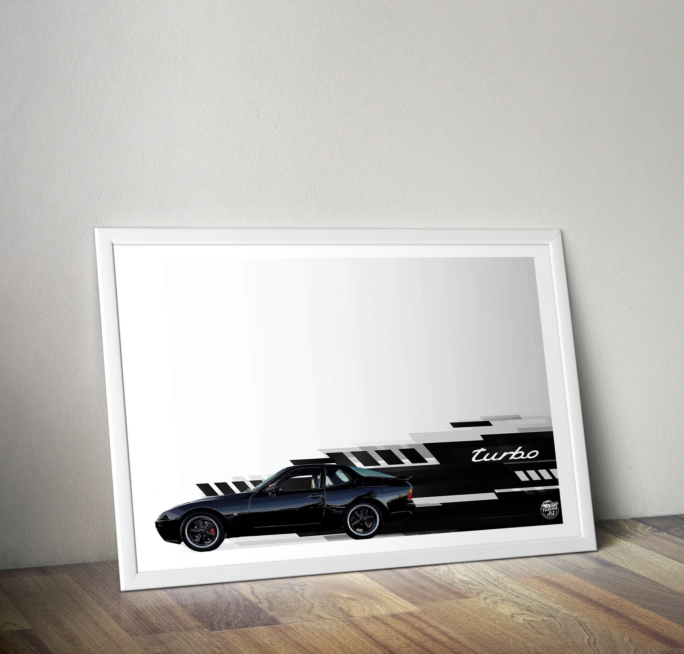 Porsche 944 Turbo Print - Fueled.art