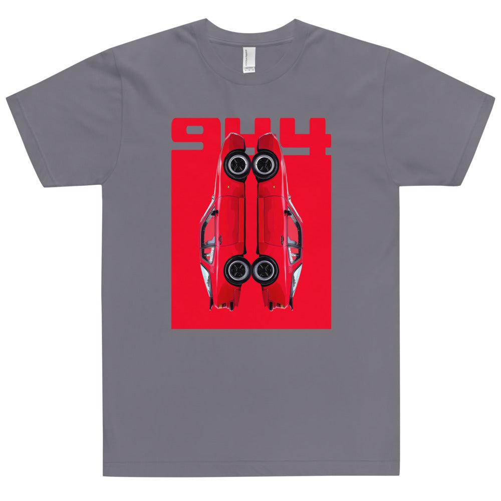 Porsche 944 Turbo - Slate Grey T-Shirt - Fueled.art