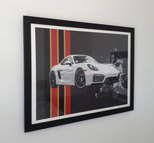 Load image into Gallery viewer, Porsche Cayman 981 GTS Print - Fueled.art
