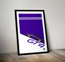 Carica l&#39;immagine nel visualizzatore di Gallery, Porsche Cayman GT4 Print - Fueled.art
