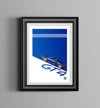 Load image into Gallery viewer, Porsche Cayman GT4 Print - Fueled.art
