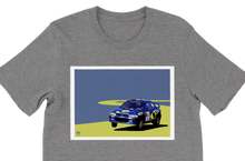 画像をギャラリービューアに読み込む, Subaru Impreza S3 WRC Colin McRae - Premium Unisex Crewneck T-shirt - Fueled.art
