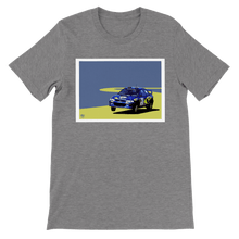 画像をギャラリービューアに読み込む, Subaru Impreza S3 WRC Colin McRae - Premium Unisex Crewneck T-shirt - Fueled.art
