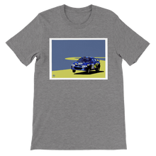 Lade das Bild in den Galerie-Viewer, Subaru Impreza S3 WRC Colin McRae - Premium Unisex Crewneck T-shirt - Fueled.art
