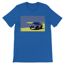 Load image into Gallery viewer, Subaru Impreza S3 WRC Colin McRae - Premium Unisex Crewneck T-shirt - Fueled.art
