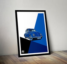 Charger l&#39;image dans la visionneuse de la galerie,VW Beetle print - Fueled.art
