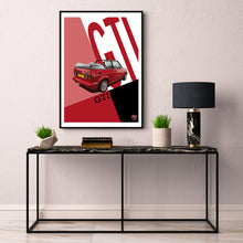 Load image into Gallery viewer, VW Golf GTI Mk1 Cabriolet Print - Fueled.art
