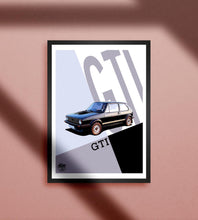 Charger l&#39;image dans la visionneuse de la galerie,VW Golf GTI Mk1 Print - Fueled.art
