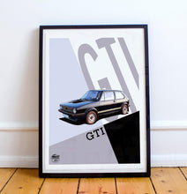 Cargar imagen en el visor de la galería, VW Golf GTI Mk1 Print - Fueled.art

