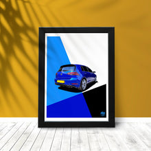 Load image into Gallery viewer, VW Golf R Mk7 Print - Fueled.art
